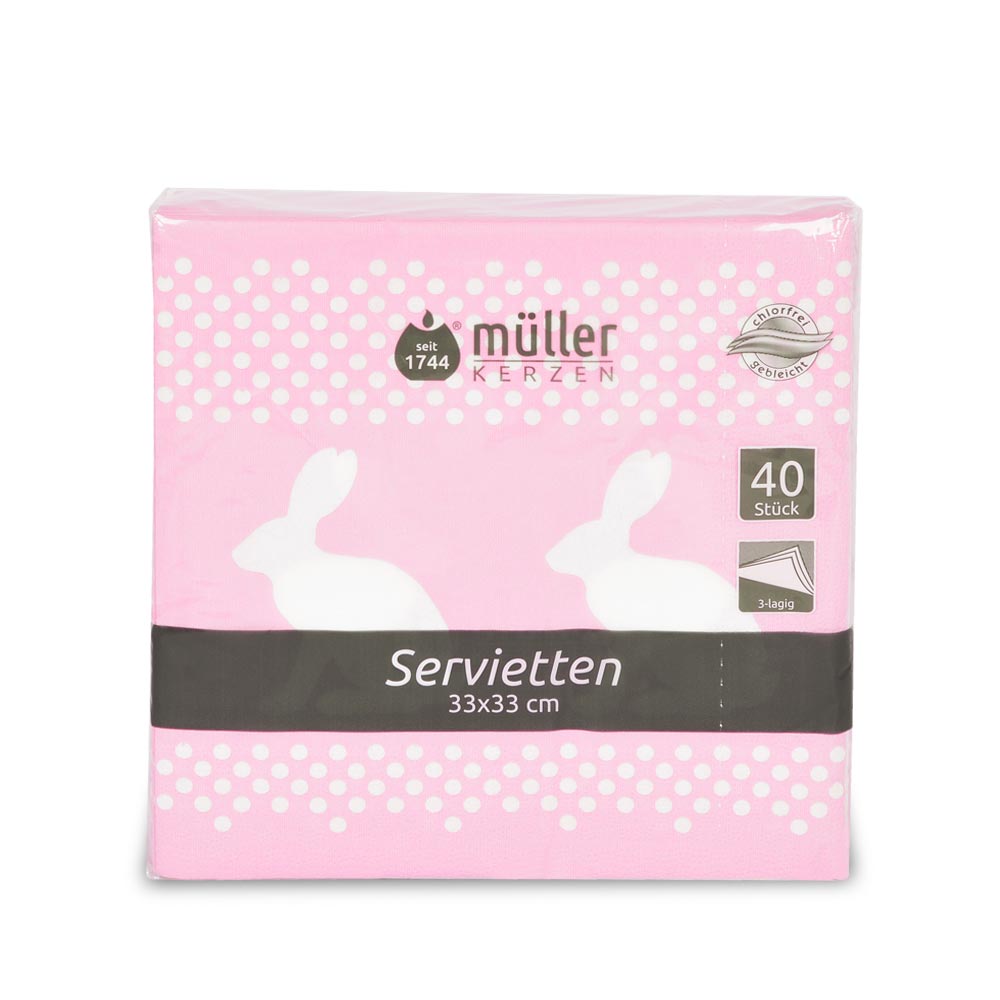 m-ller-kerzen-servietten-ostermotiv-papierservietten-40-st-ck image 1