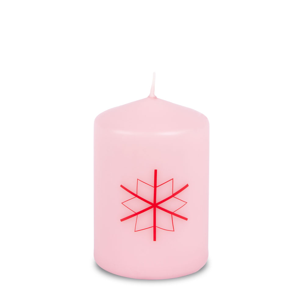 m-ller-kerzen-weihnachten-eisstern-stumpenkerze-100-68-mm image 1