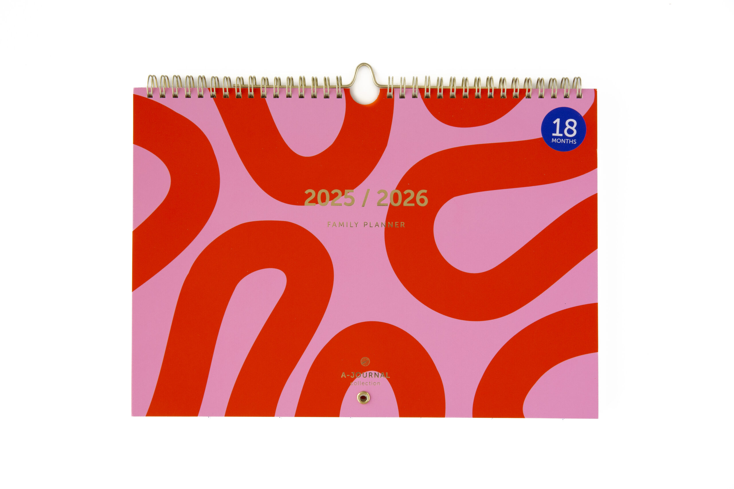 a-journal-family-planner-flow-pink-familienplaner-18-monate image 1