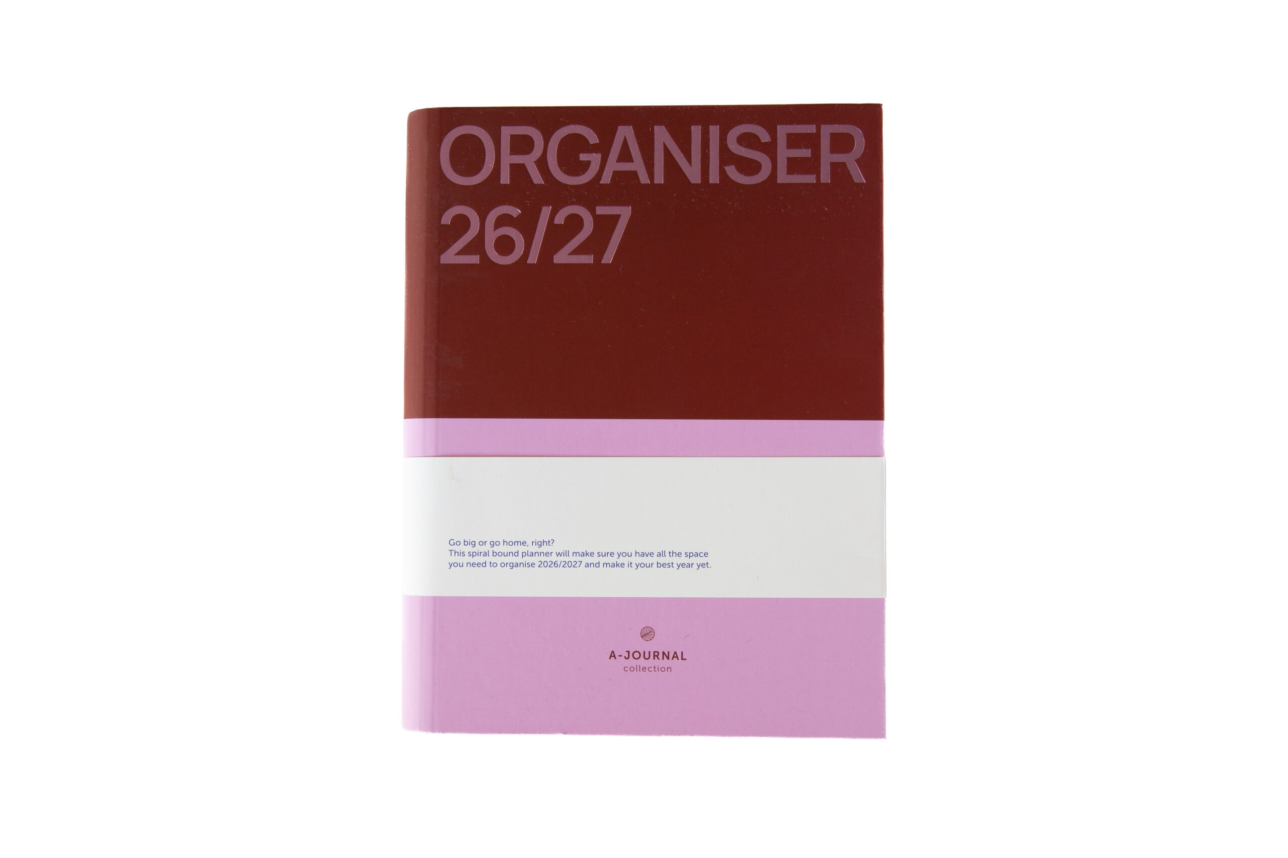 a-journal-spiral-organiser-2026-2027-pink-kalender image 1