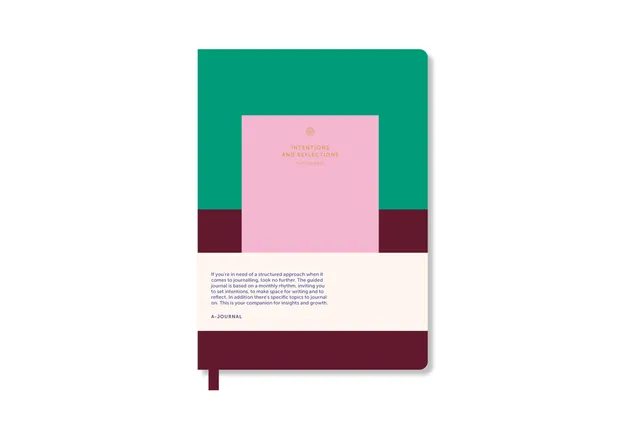 a-journal-intentions-and-reflections-journal-achtsamkeit image 1