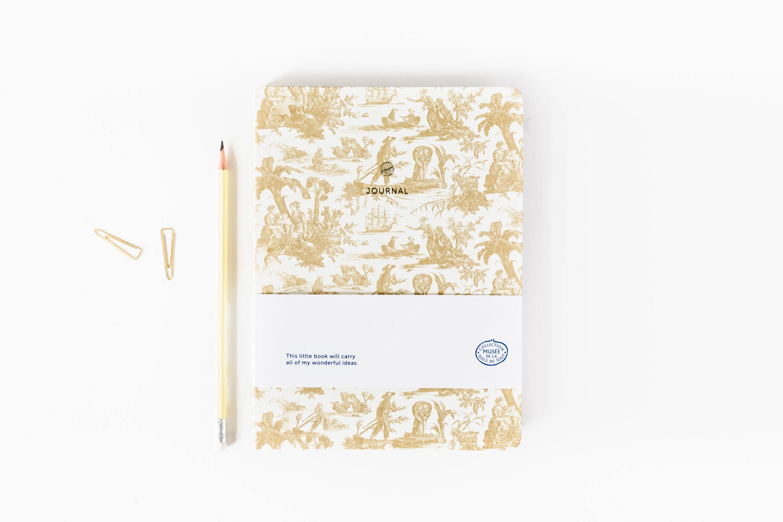 a-journal-toile-de-jouy-notizbuch-gemustert-geschenk image 3