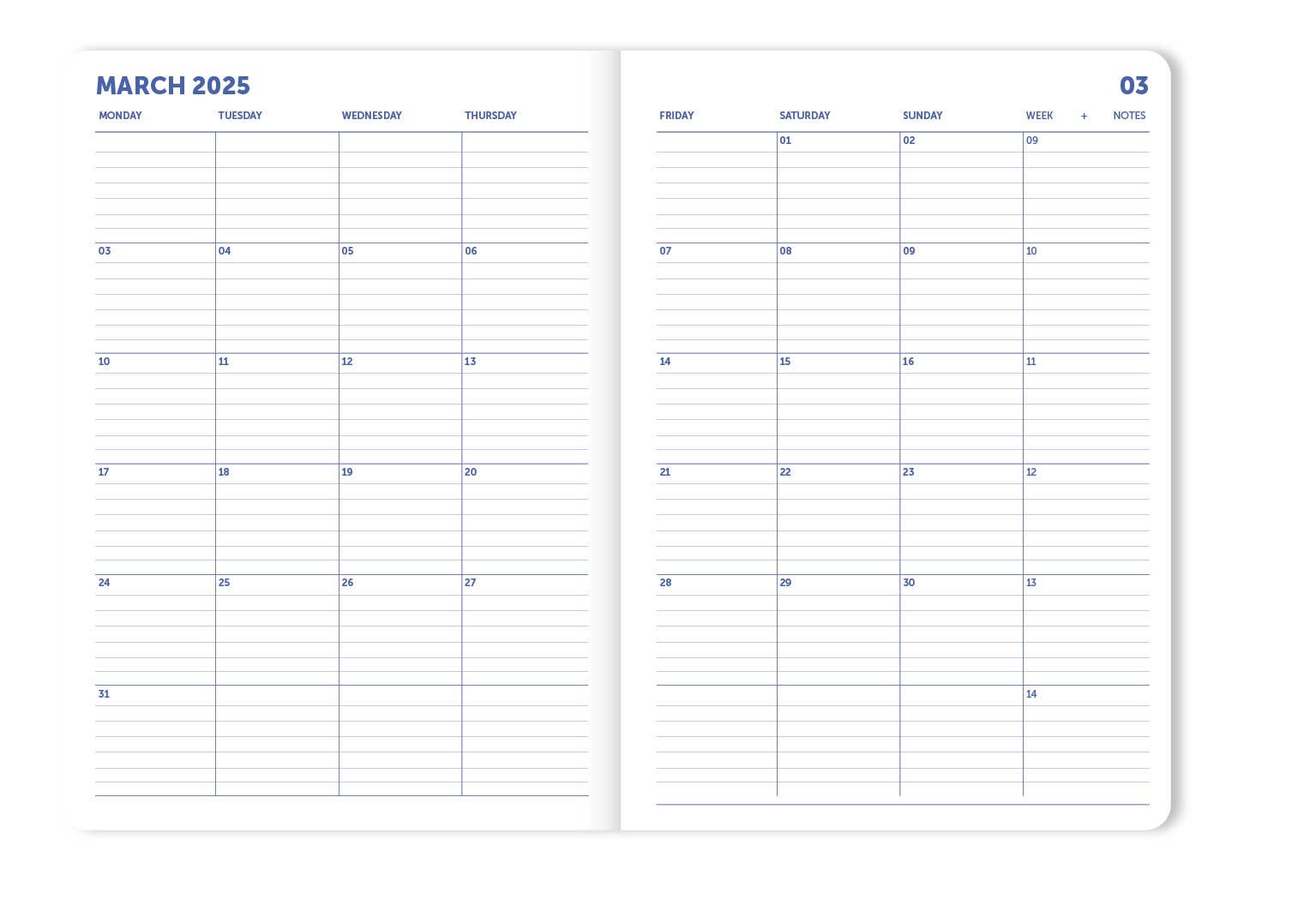 a-journal-months-monthly-diary-monatstagebuch-monatsplaner image 4