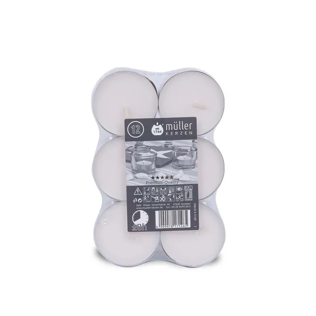 m-ller-kerzen-maxilichte-12er-flatpack-teelichte-8h image 1