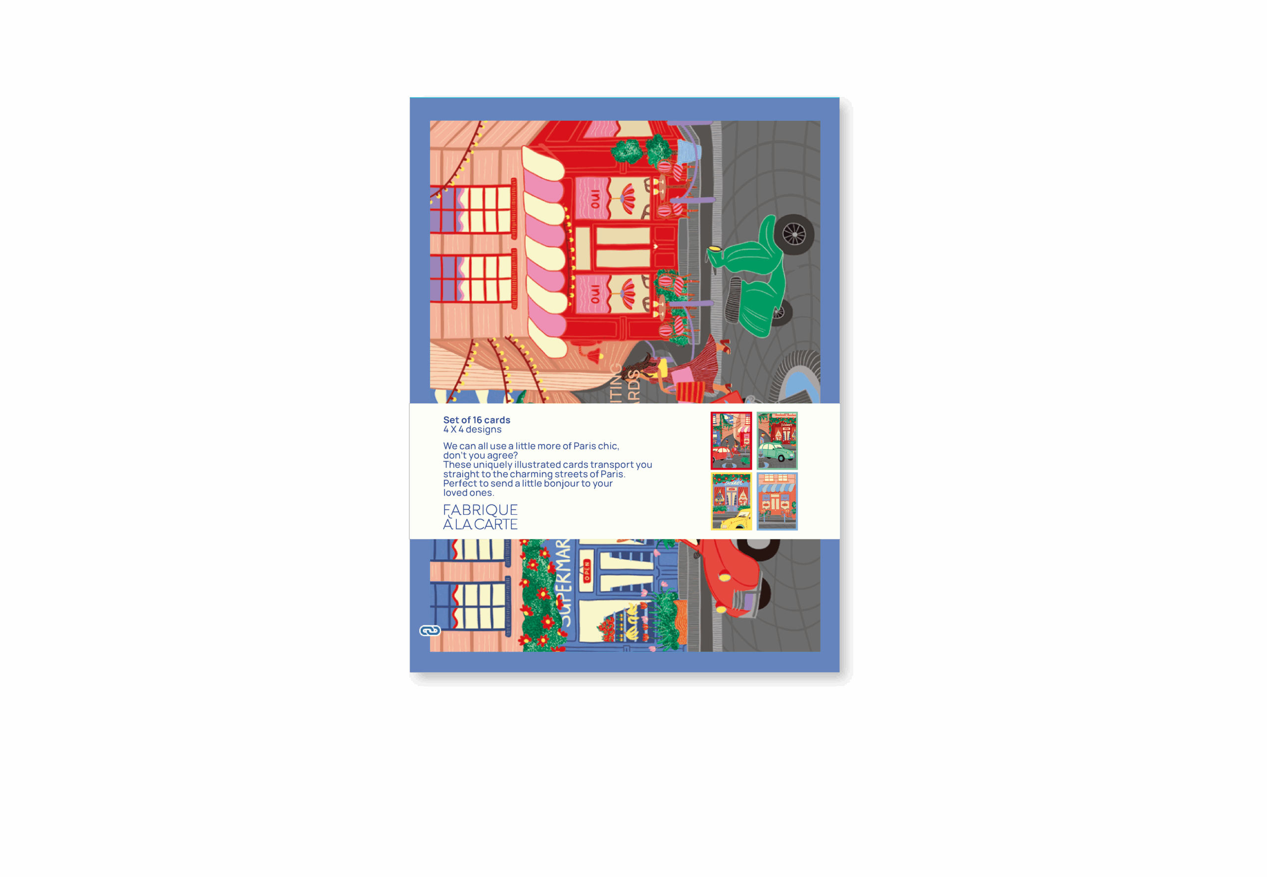 fabrique-cardset-in-box-paris-a-journal-kartenset image 1