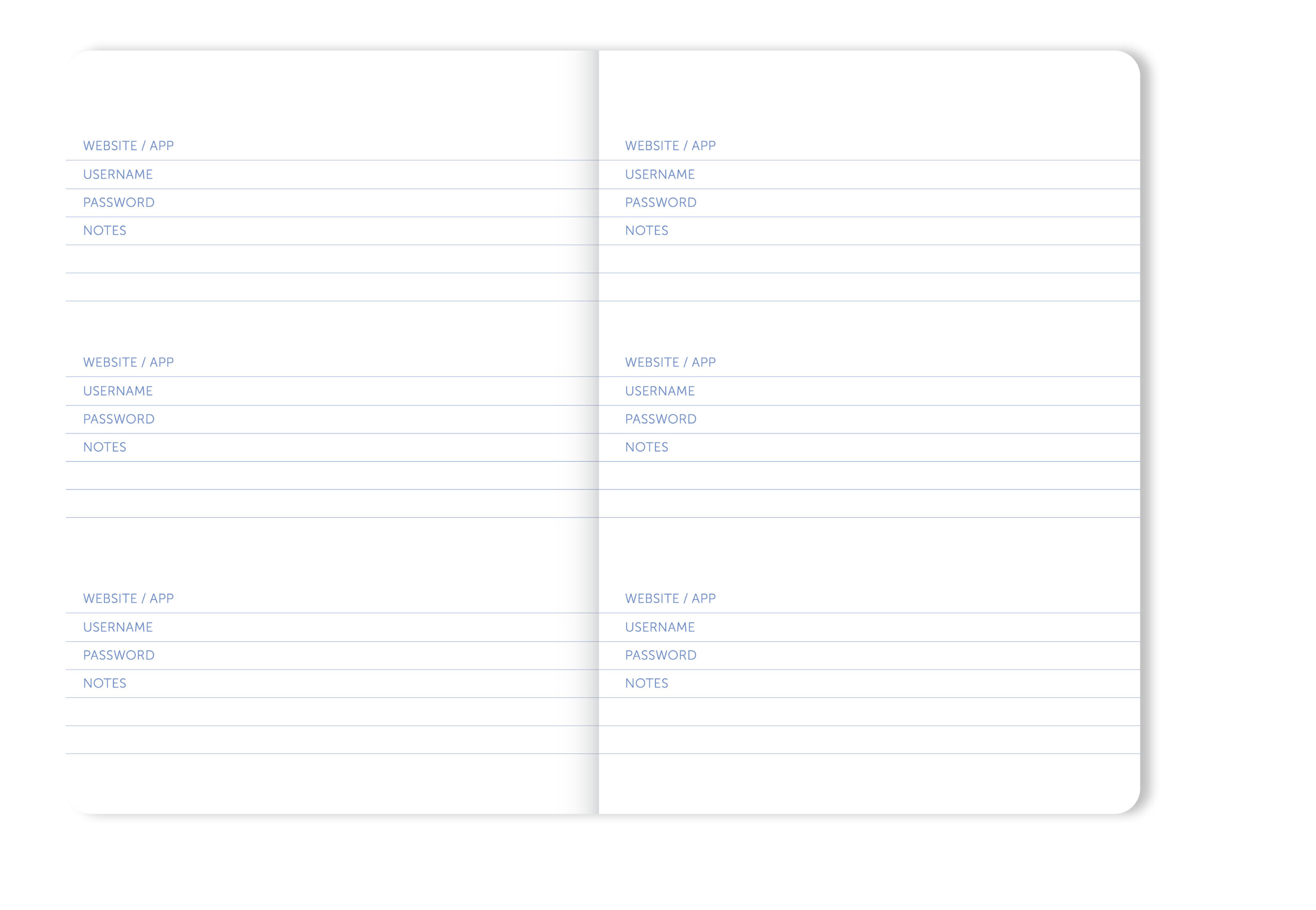 a-journal-password-journal-passwortbuch-special-journals image 2