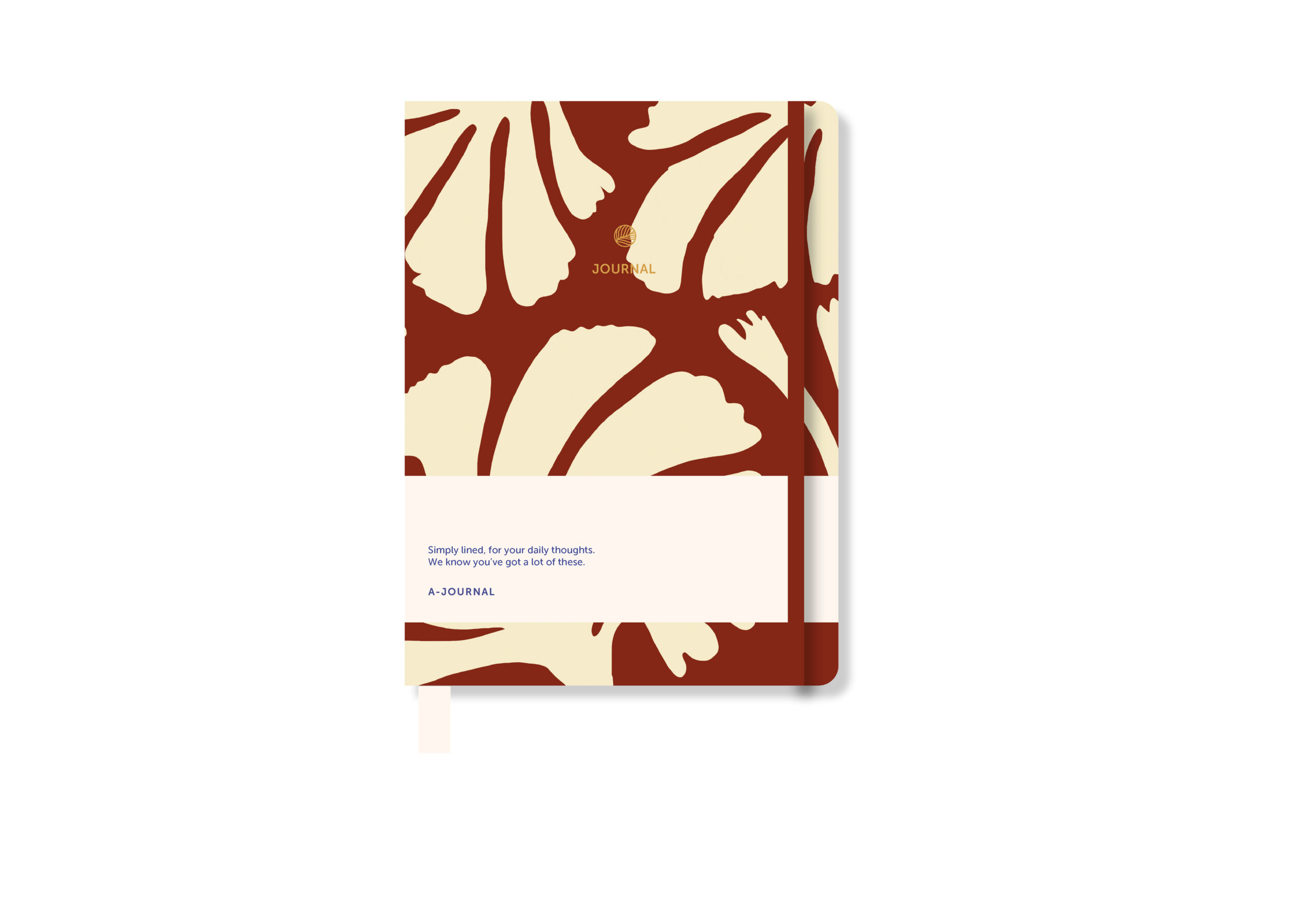 a-journal-floral-terracotta-notebook-notizbuch image 1