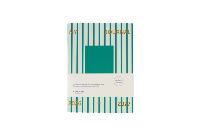 a-journal-my-journal-18-monate-terminkalender-2026-2027-gr-n image 1