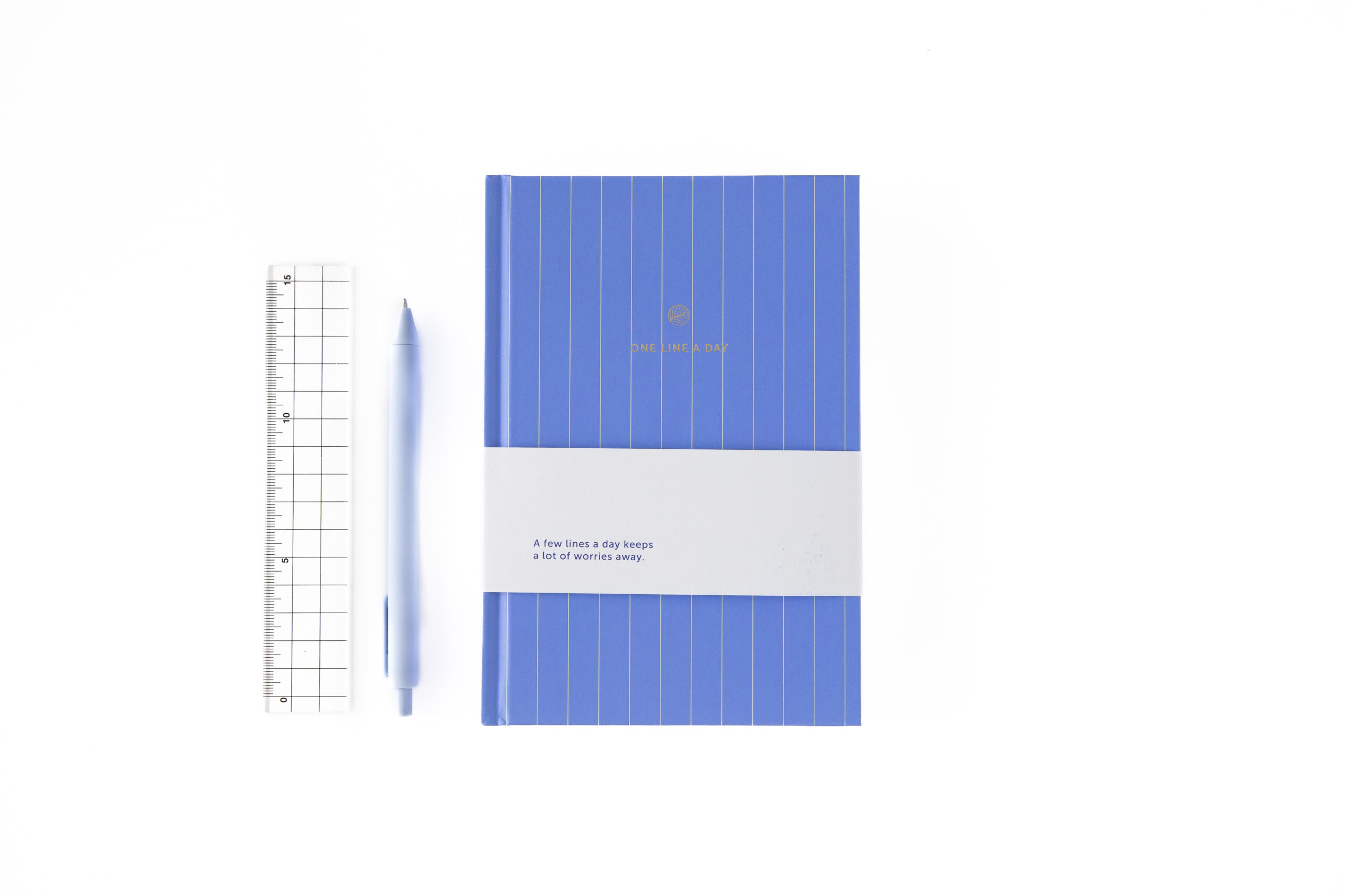 a-journal-one-line-a-day-lavender-stripes-tagebuch image 3