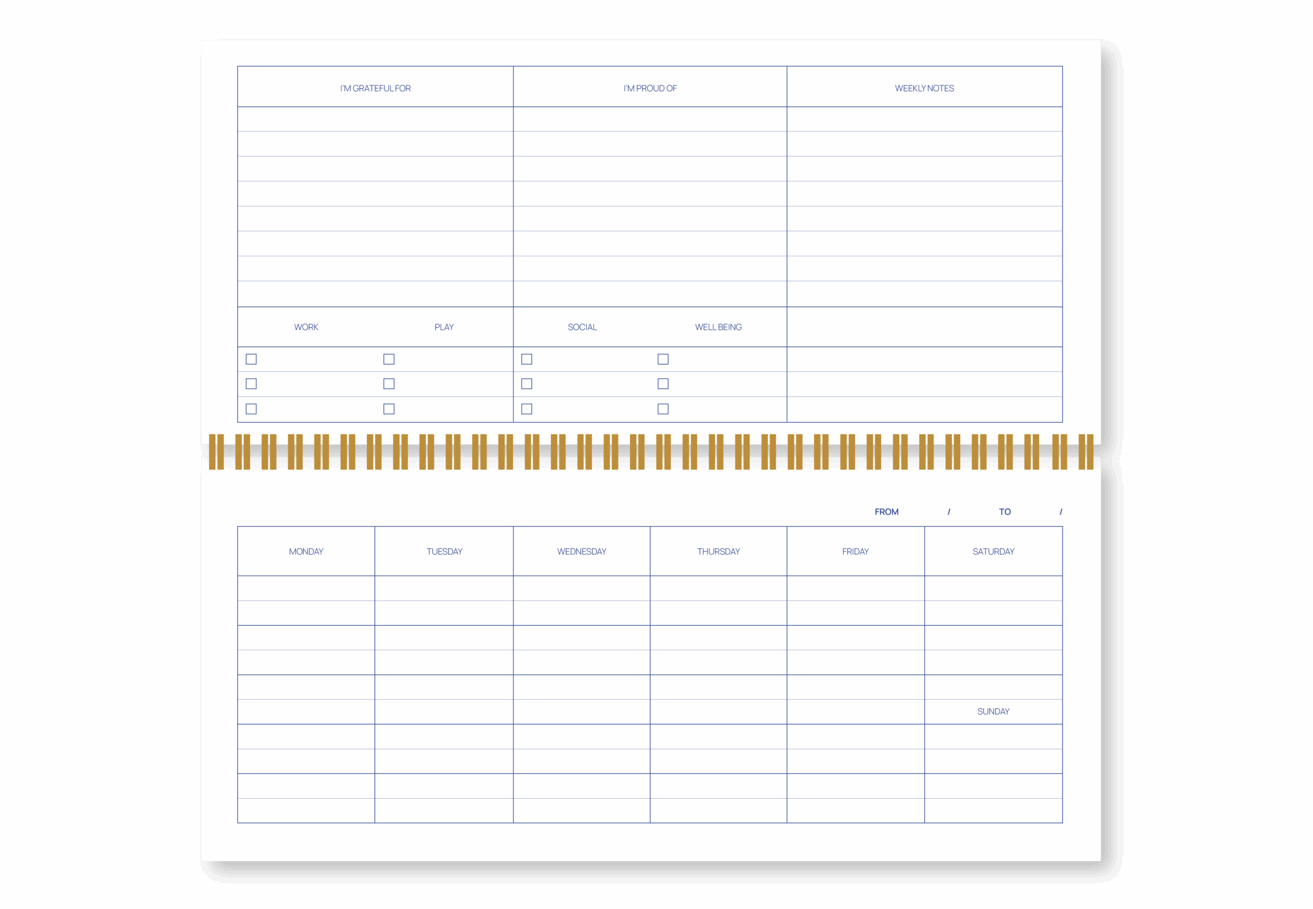 a-journal-fabrique-deskplanner-stripes-pink-red image 2