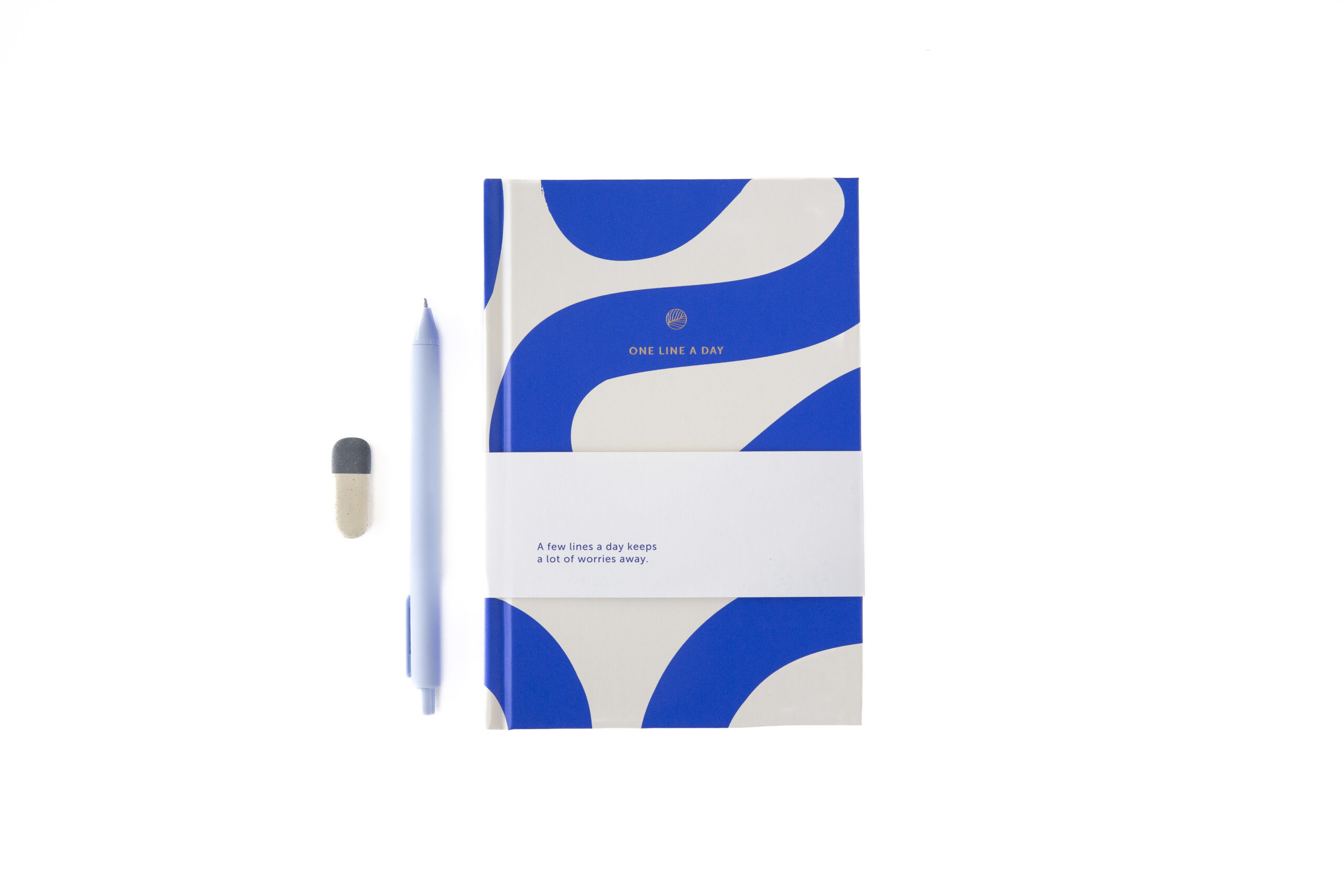 a-journal-one-line-a-day-flow-blue-tagebuch-5-jahre image 3