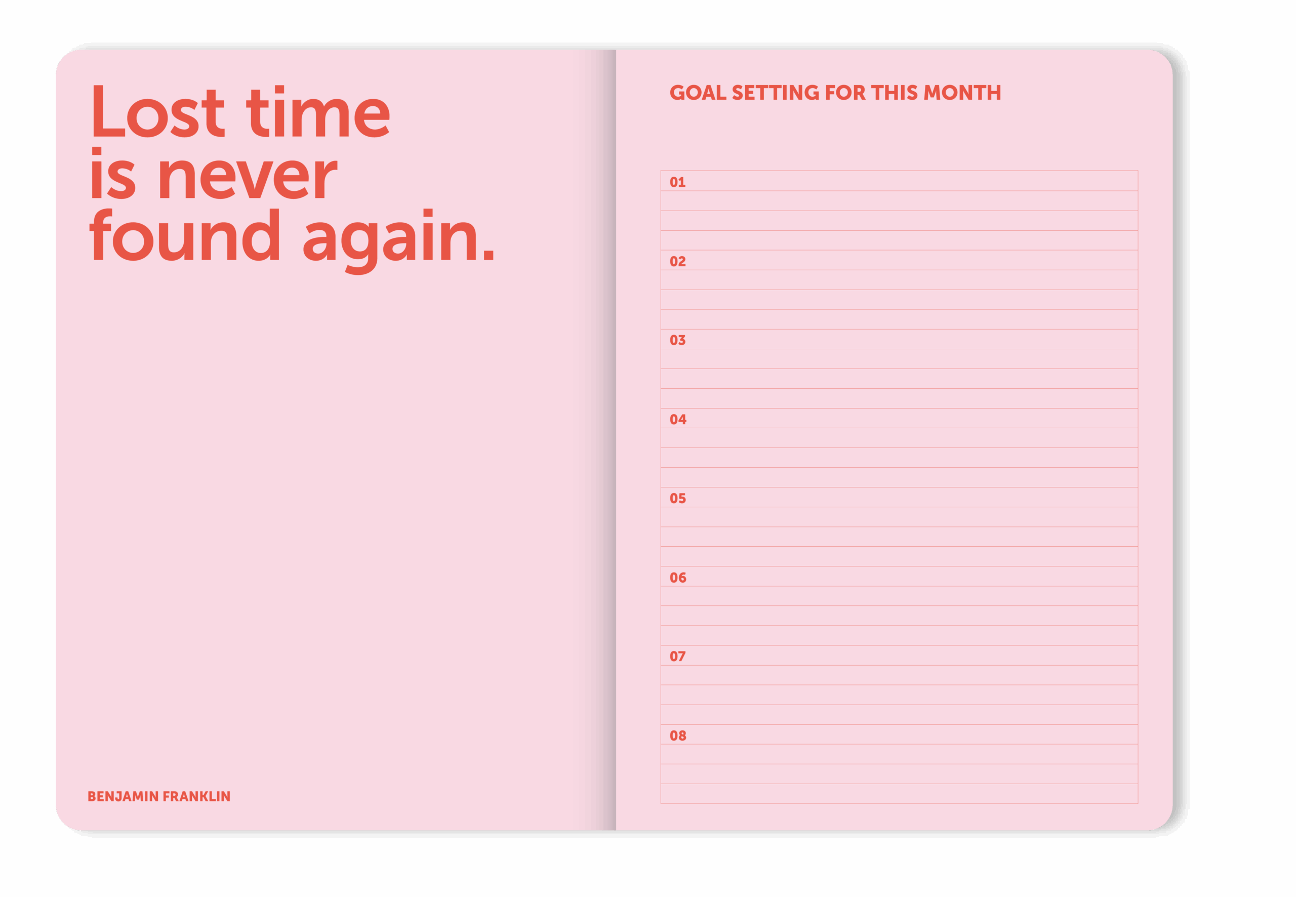 a-journal-spiral-organiser-2026-kalender-coral image 3