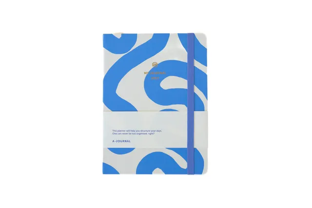 a-journal-my-journal-diary-2027-tagebuch-flow-blue image 1