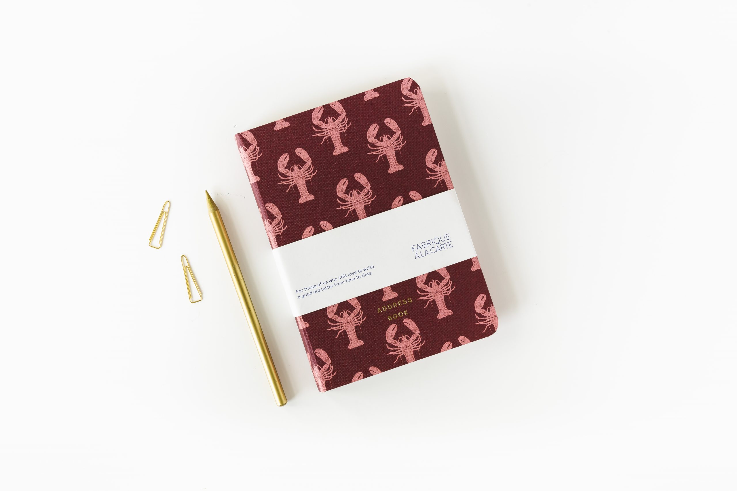 a-journal-fabrique-a-la-carte-lobster-adressbuch-hummer image 2