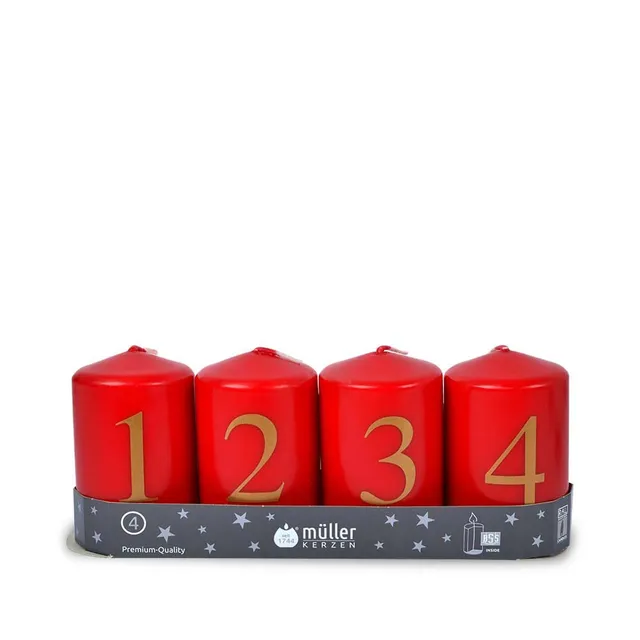 m-ller-kerzen-adventskerzen-90-55-mm-4er-set-zahlen image 1