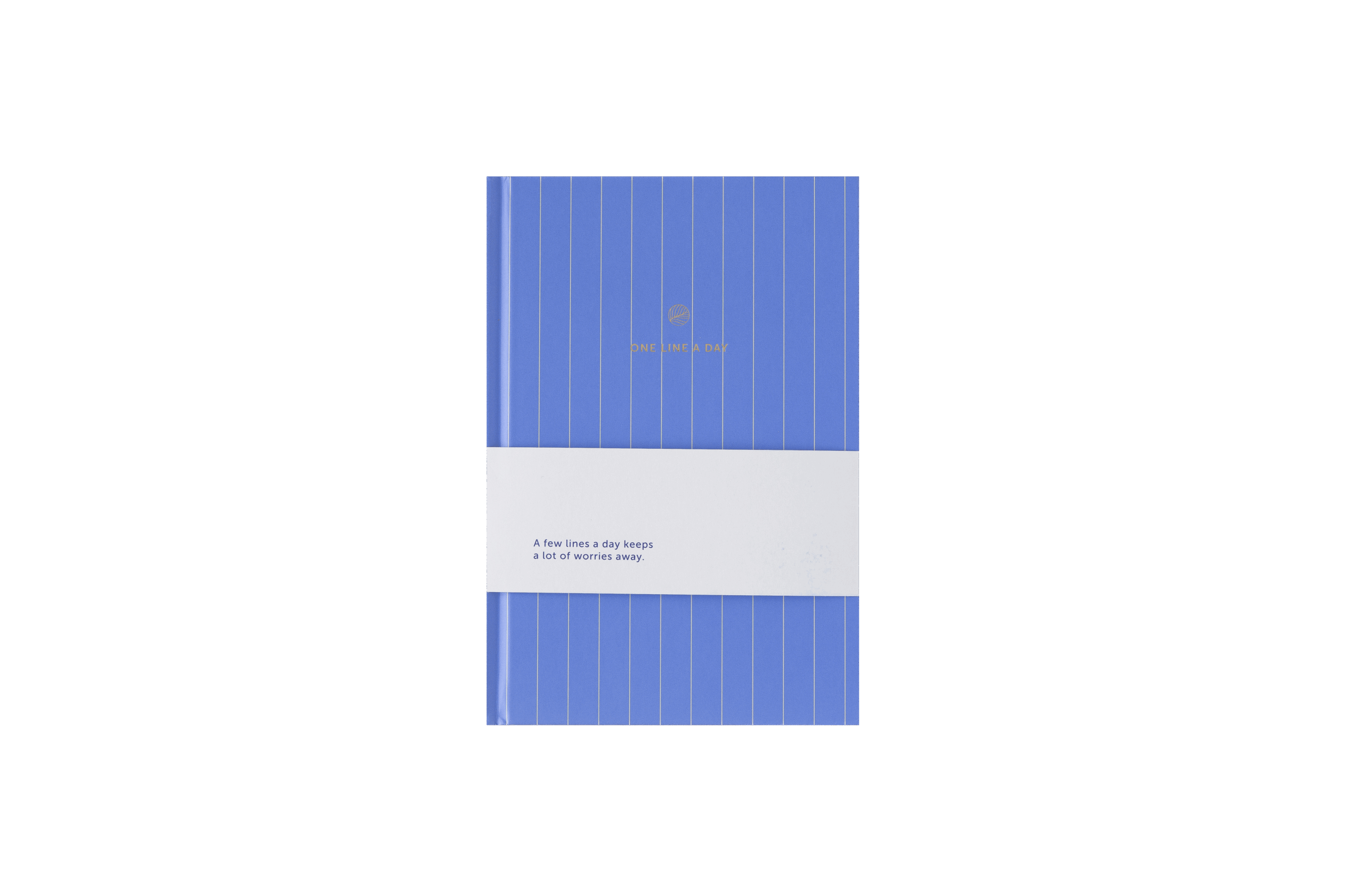 a-journal-one-line-a-day-lavender-stripes-tagebuch image 1