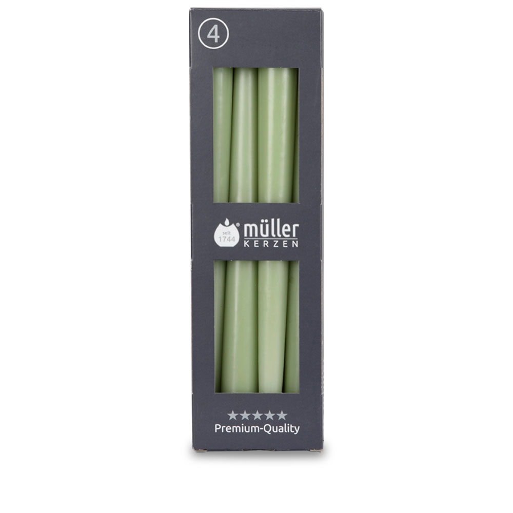 m-ller-kerzen-spitzkerzen-245-mm-tafelkerze-4er-pack image 1