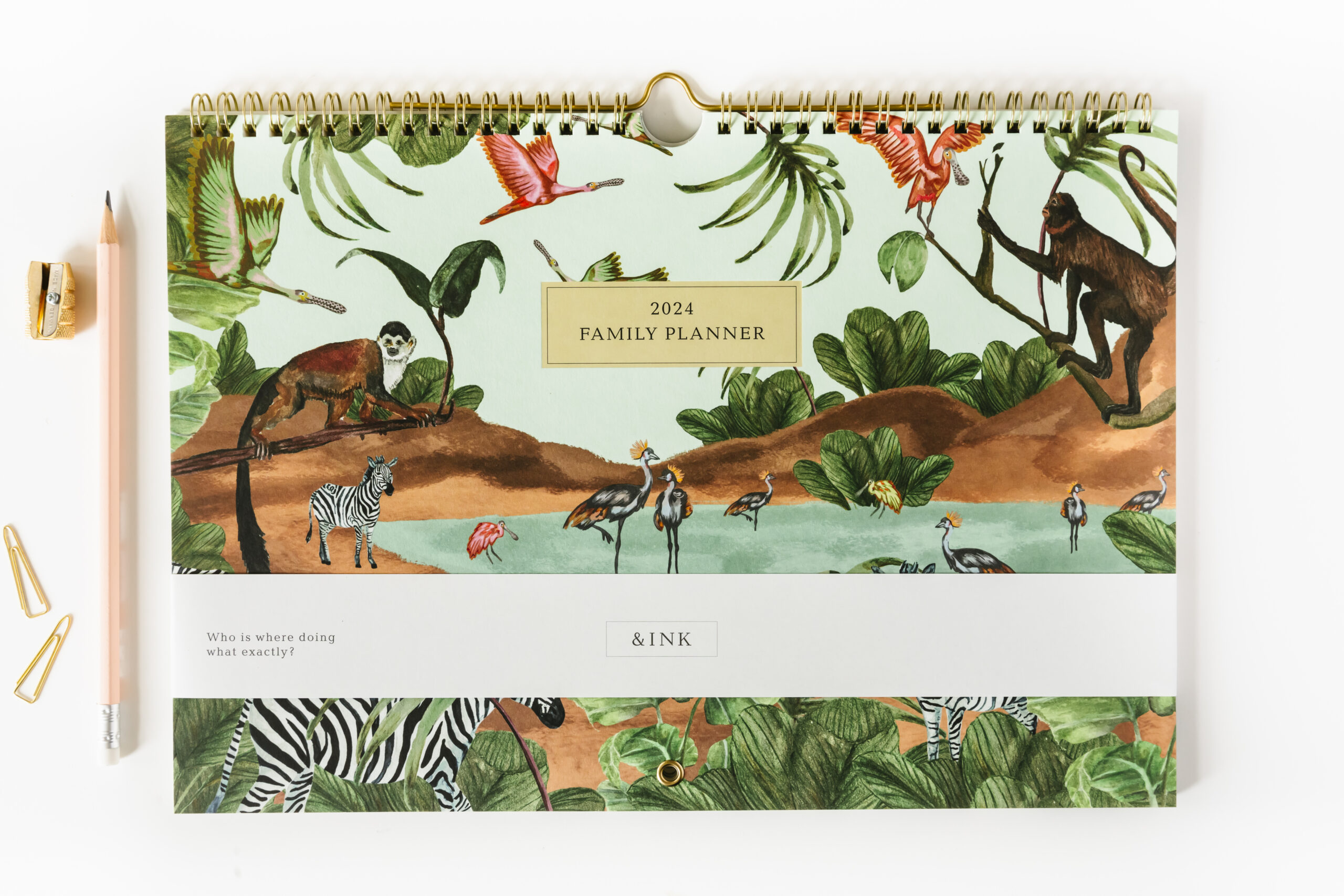 a-journal-ink-family-planner-jungle-familienplaner image 3