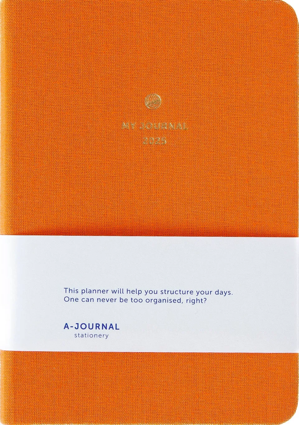 a-journal-my-journal-diary-2025-kalender-a6-blau image 1