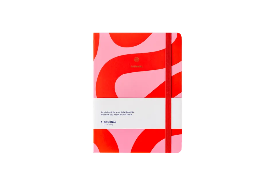 a-journal-flow-pink-notizbuch-mit-blumenmuster image 1
