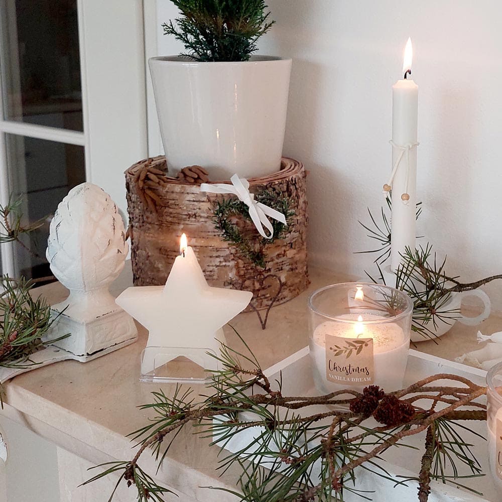 m-ller-kerzen-formenkerze-star-creme-stern-weihnachtskerze image 2
