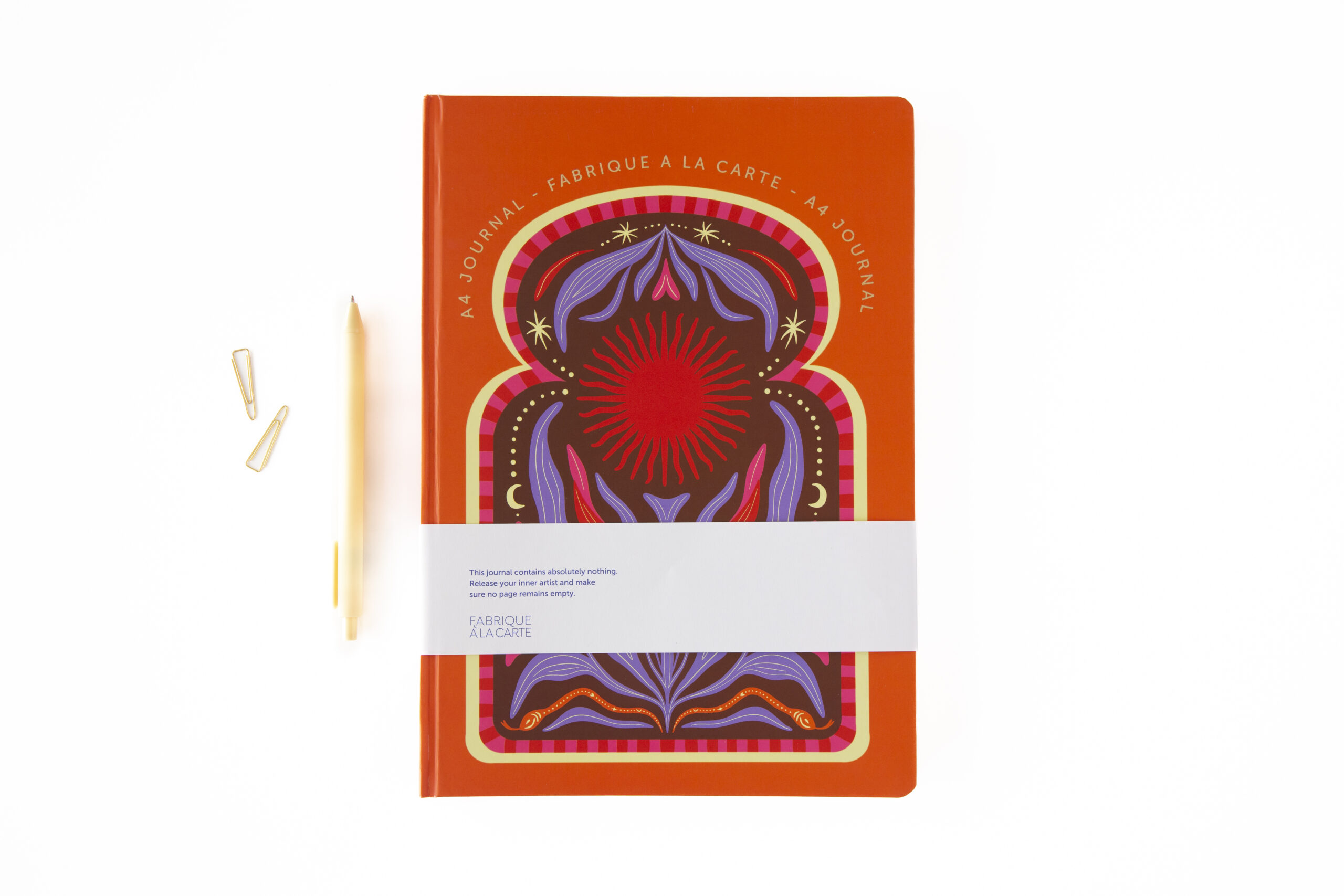 a-journal-fabrique-sketchbook-a4-skizzenbuch-sun image 3