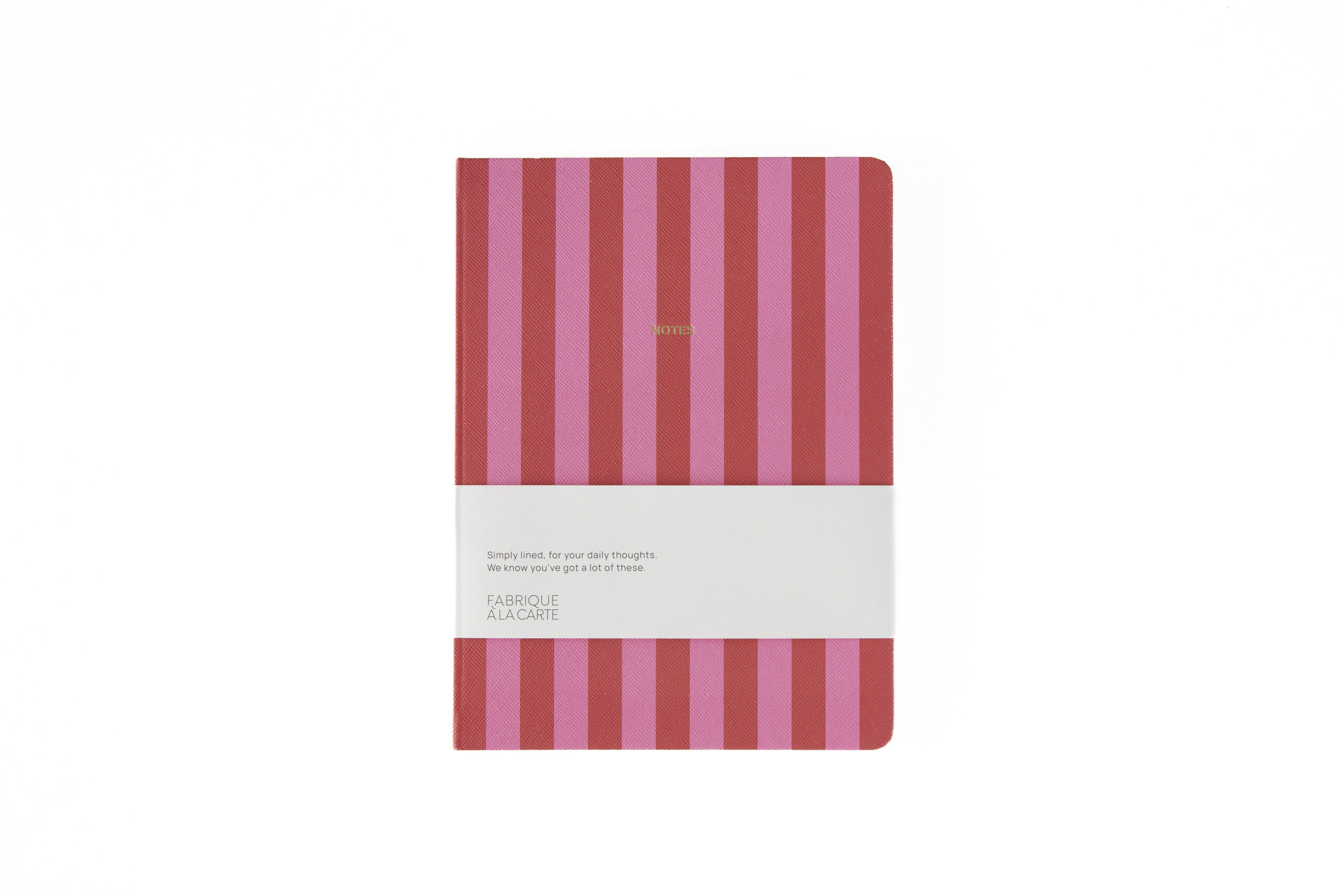 a-journal-fabrique-notebook-notizbuch-stripes-pink image 1