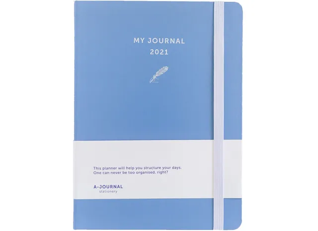 a-journal-my-journal-diary-2021-kalender-lavendelblau image 1