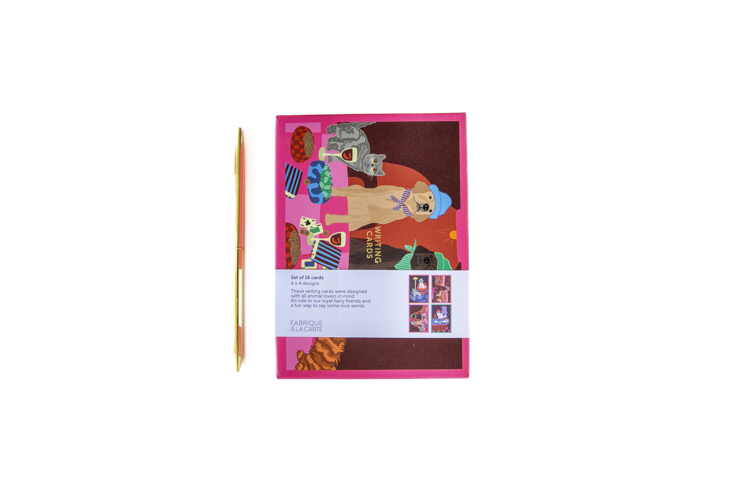 a-journal-fabrique-cardset-dogs-cats-kartenset image 3