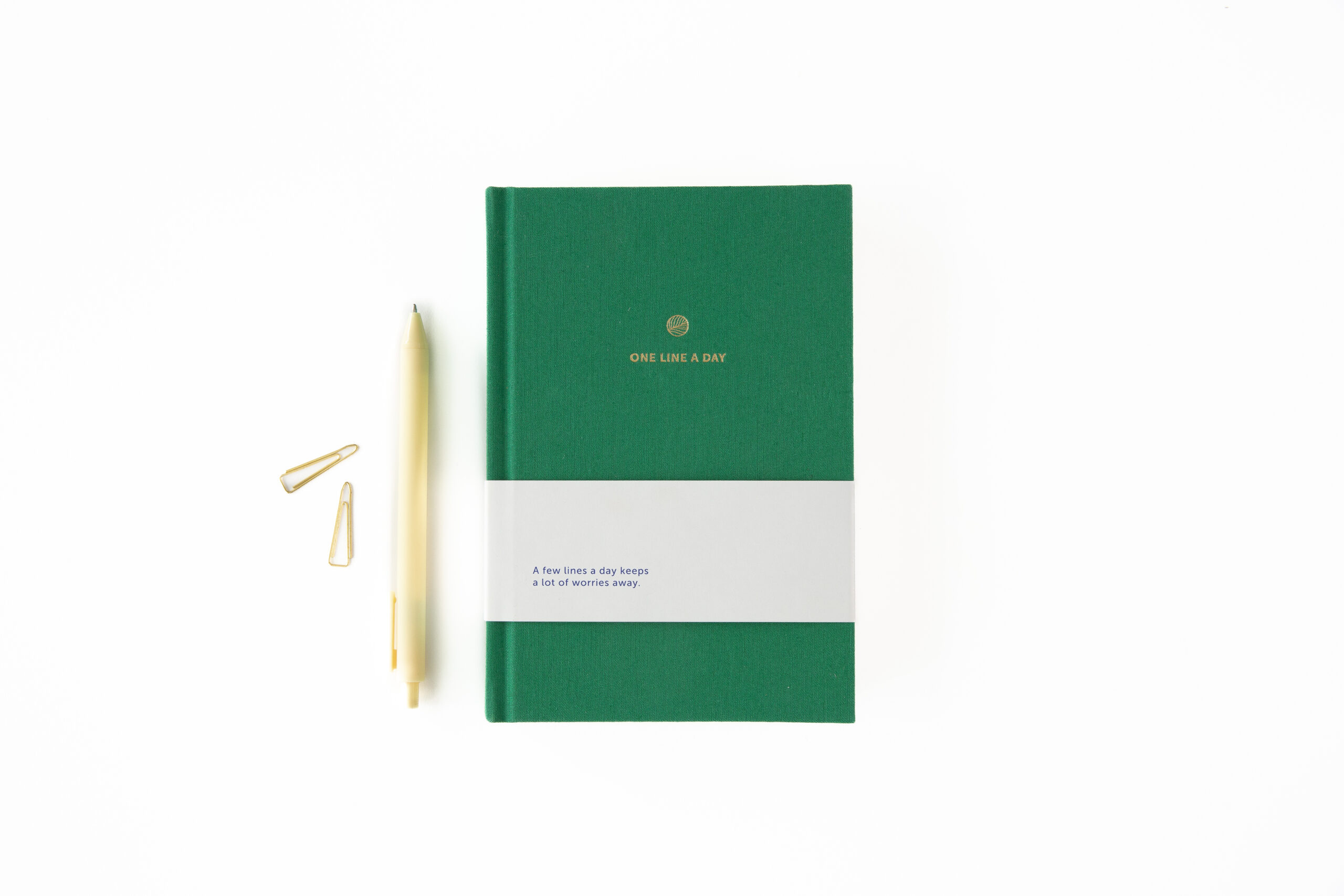 a-journal-one-line-a-day-linen-emerald-tagebuch-5-jahre-gr-n image 3