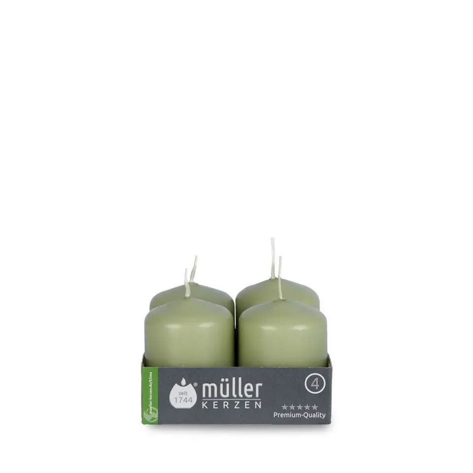 m-ller-kerzen-stumpenkerze-62-48-mm-4er-wachskerzen-ral image 1