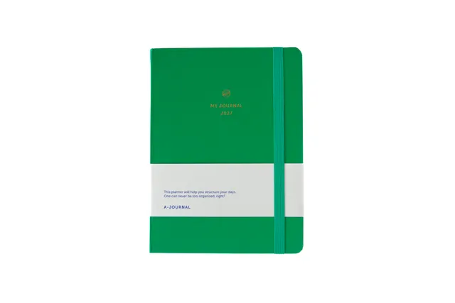 a-journal-my-journal-diary-2027-tagebuch-emerald-green image 1