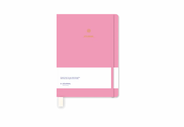 a-journal-notebooks-notebook-notizbuch-pink-liniert image 1