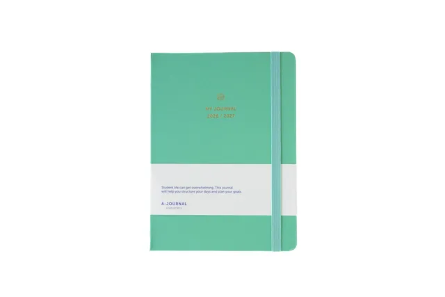 a-journal-my-journal-school-diary-2026-2027-mintgr-n-kalender image 1