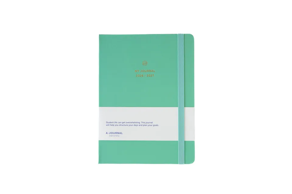 a-journal-my-journal-school-diary-2026-2027-mintgr-n-kalender image 1
