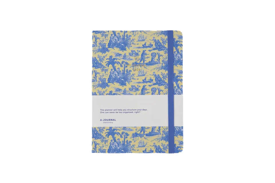 a-journal-my-journal-2026-kalender-toile-de-jouy-blau image 1