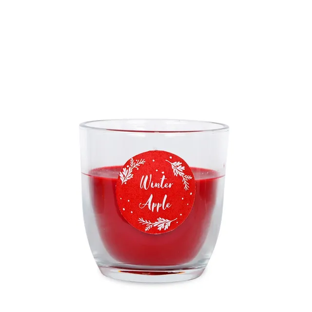 m-ller-kerzen-duftgl-ser-duftkerze-christmas-rot-wei-75-75 image 1