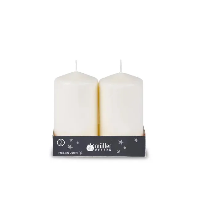 m-ller-kerzen-stumpenkerzen-120-65-mm-stumpenkerze-2er-pack-ral image 1