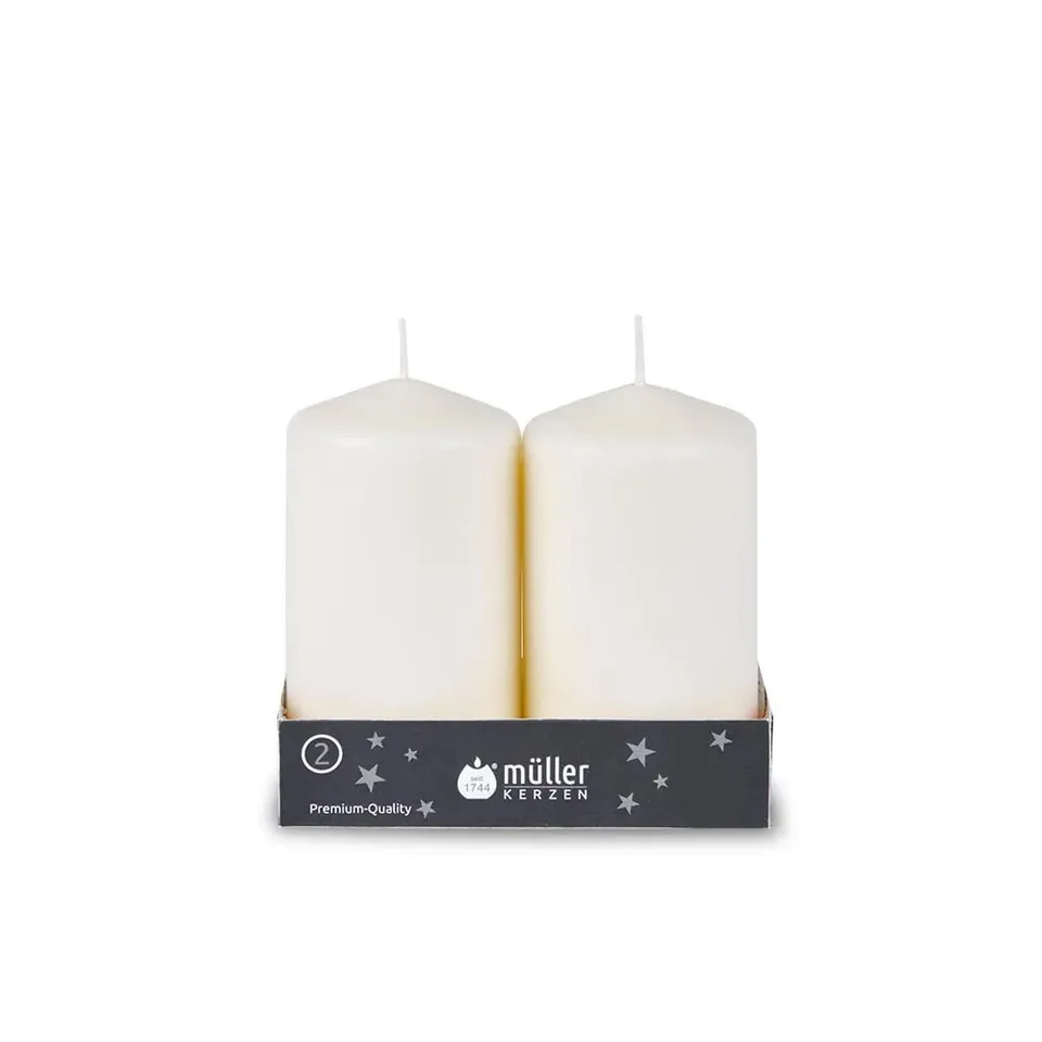 m-ller-kerzen-stumpenkerzen-120-65-mm-stumpenkerze-2er-pack-ral image 1