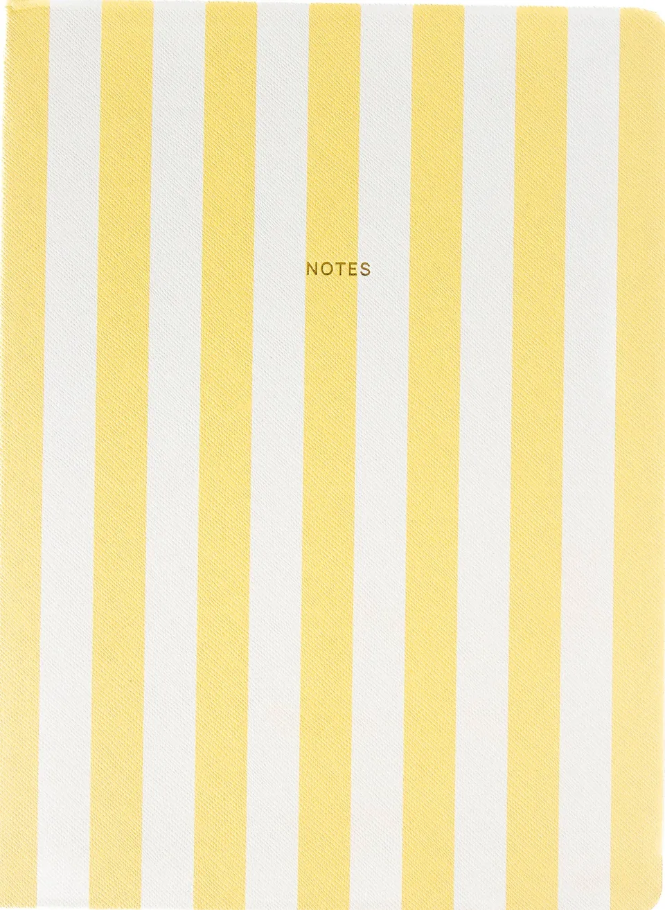 a-journal-fabrique-notizbuch-stripes-yellow-gelbes-notebook image 1