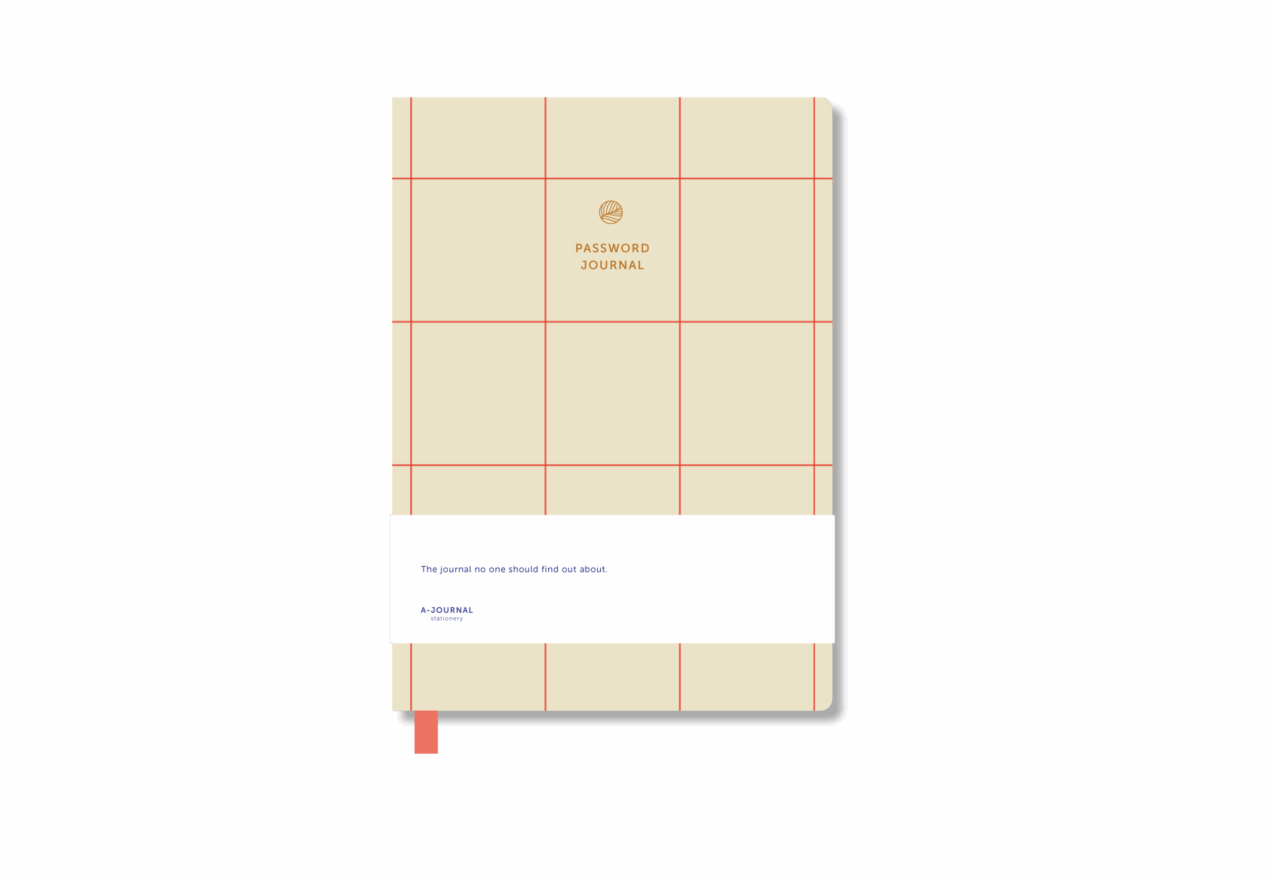 a-journal-password-journal-passwortbuch-kariert image 1