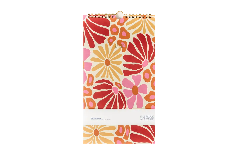 a-journal-fabrique-geburtstagskalender-flowers-blumen image 1
