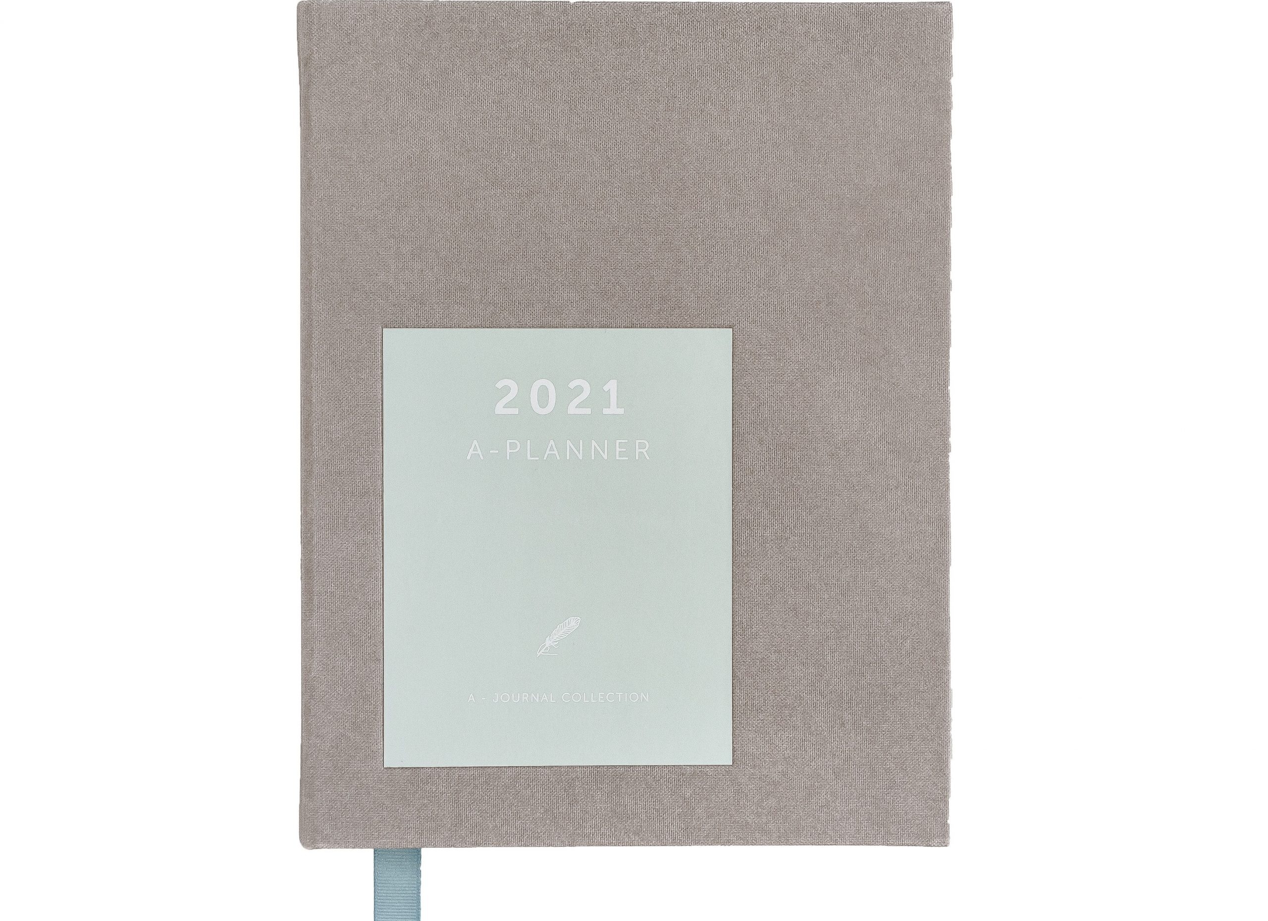 a-journal-a-planner-2021-terminkalender-linen-leinen image 1