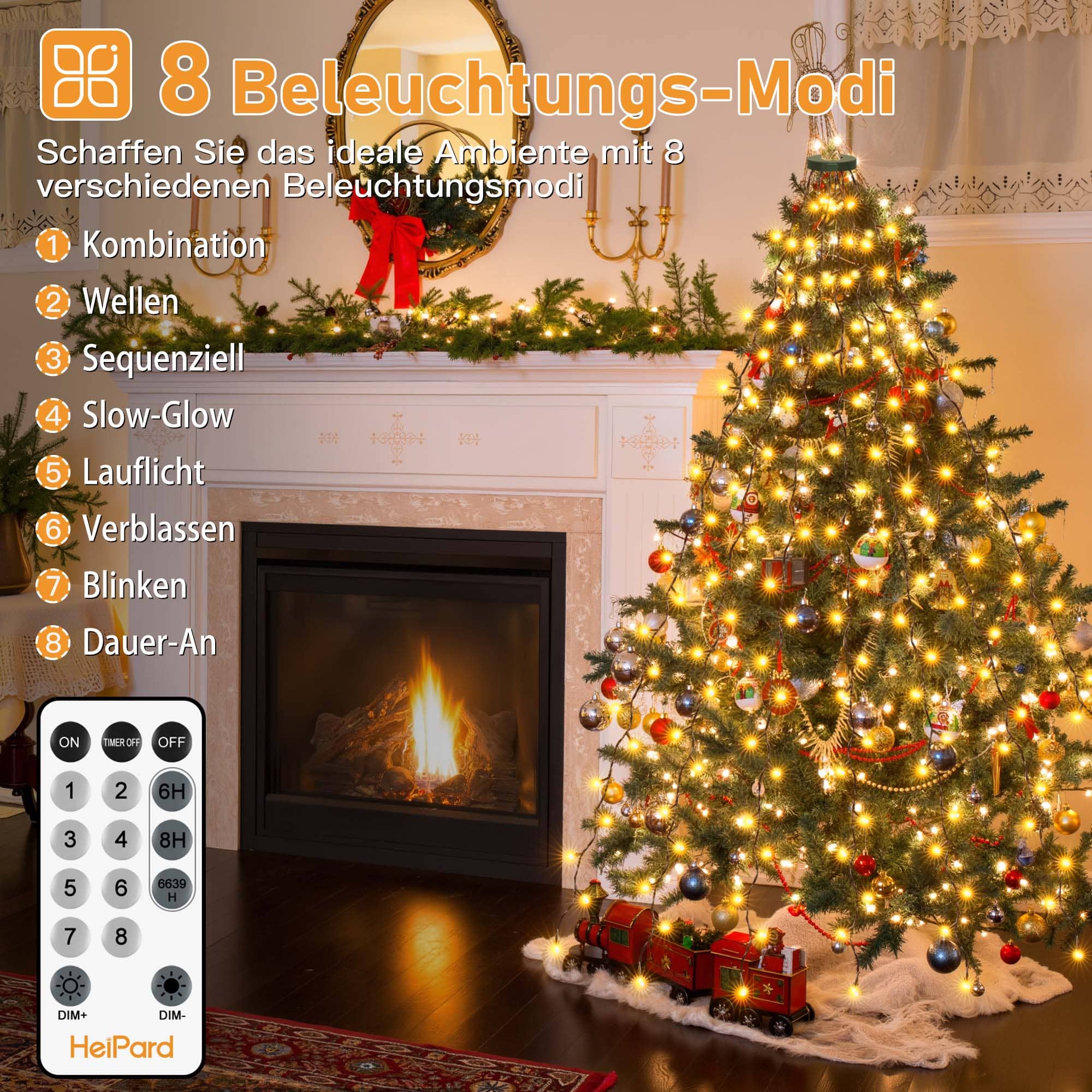 heipard-hp-ctl-180-weihnachts-led-lichterkette-1-5m-warmwei image 3