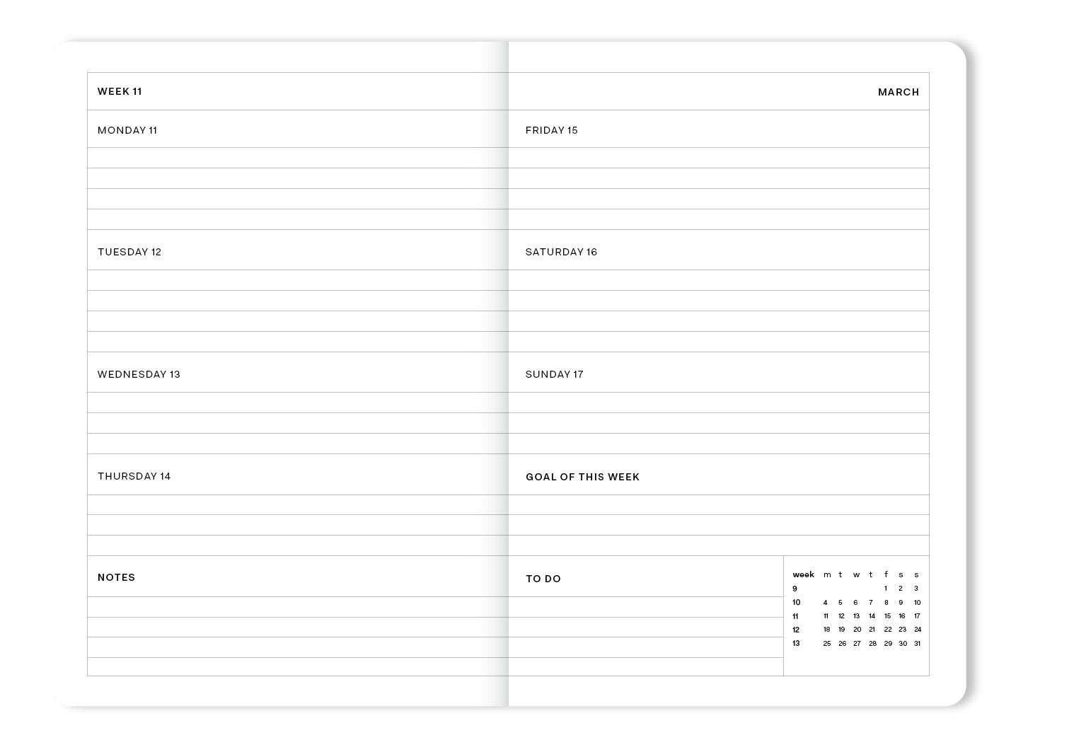 a-journal-fabrique-terminkalender-2024-striped-gestreift image 1