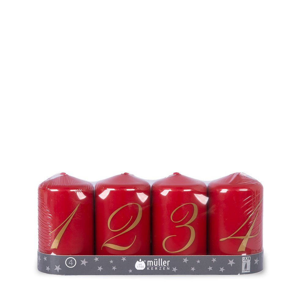 m-ller-kerzen-weihnachten-adventkerzenset-100-57-mm-4er-set image 2
