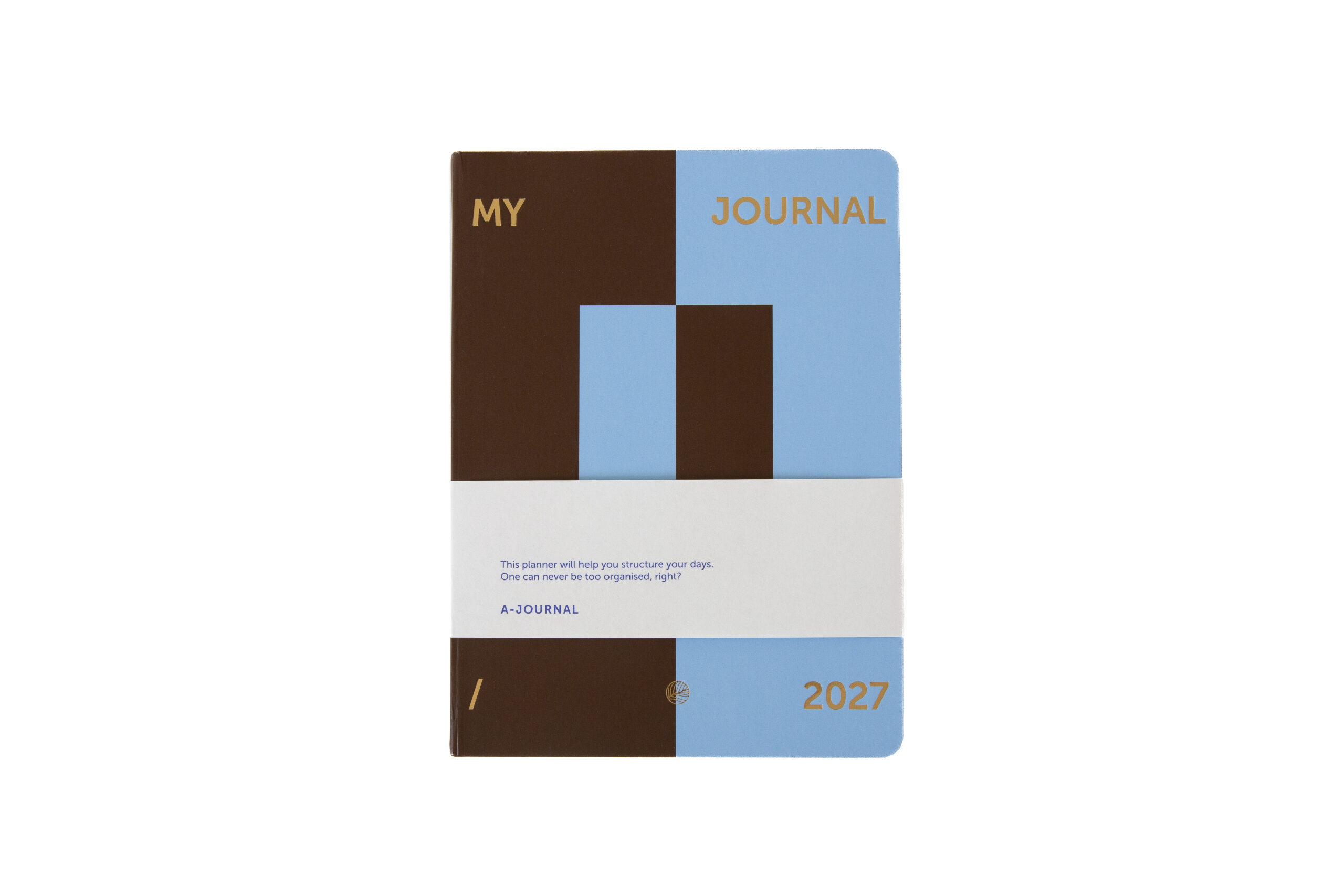 a-journal-my-journal-diary-2027-tagebuch-modernist image 1