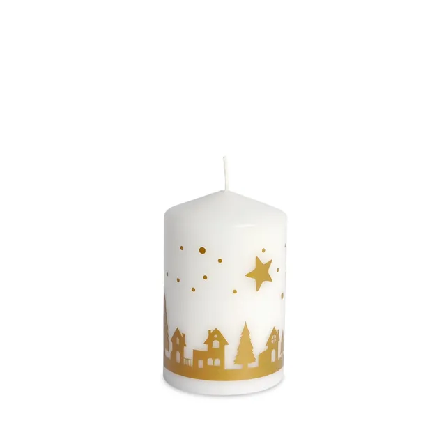 m-ller-kerzen-winterland-stumpenkerze-100-68-wei image 1