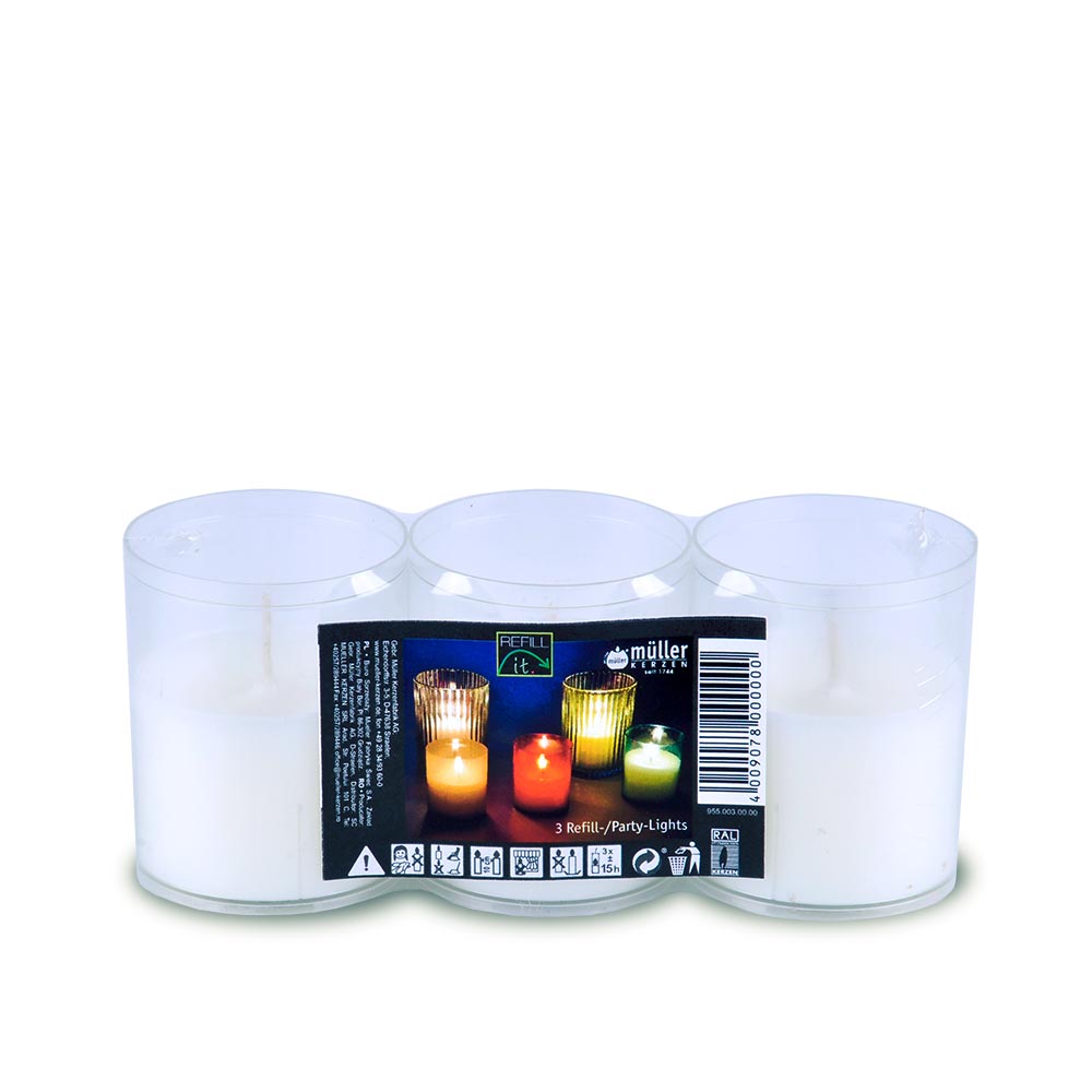 m-ller-kerzen-refill-it-partylichte-3er-pack-nachf-llung image 5