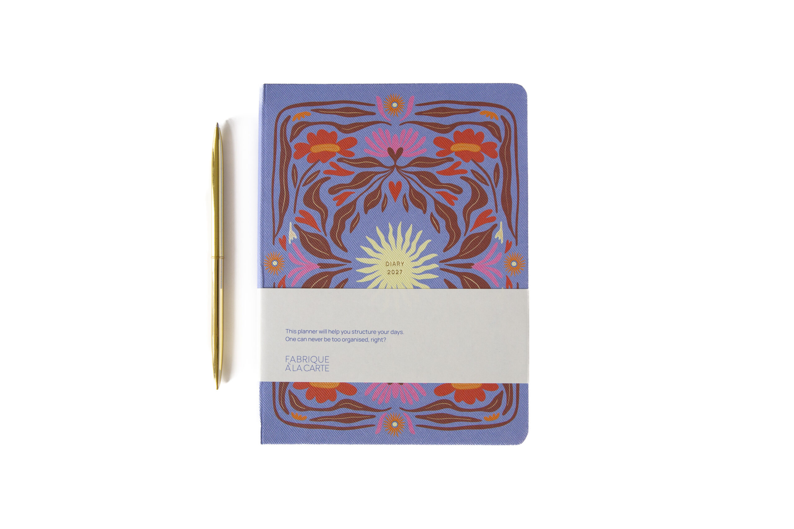 a-journal-fabrique-diary-2027-terminkalender-sun-lavender image 4